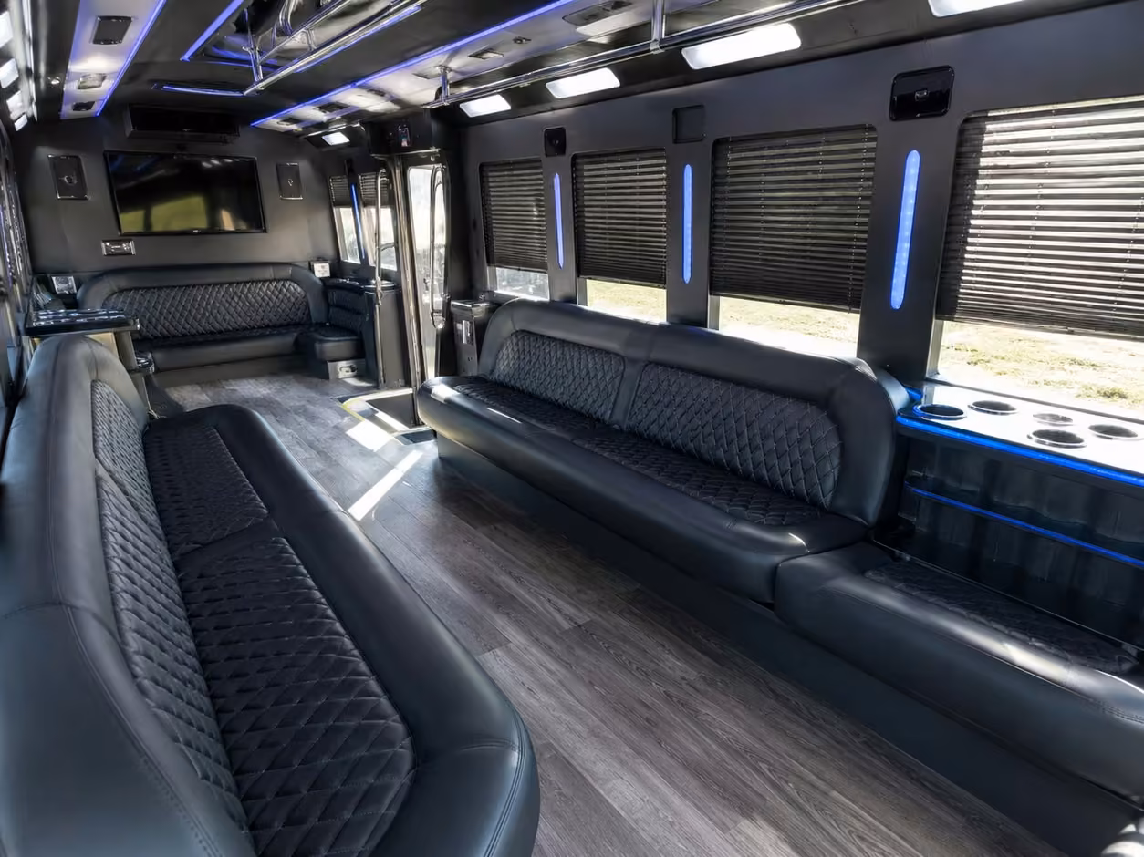 detroit party bus interior